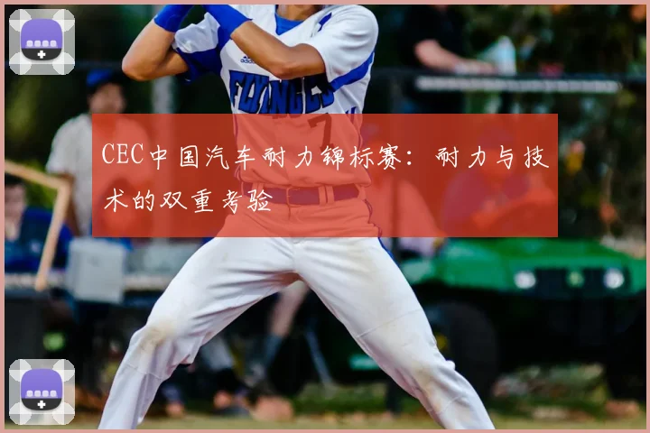 CEC中国汽车耐力锦标赛:耐力与技术的双重考验